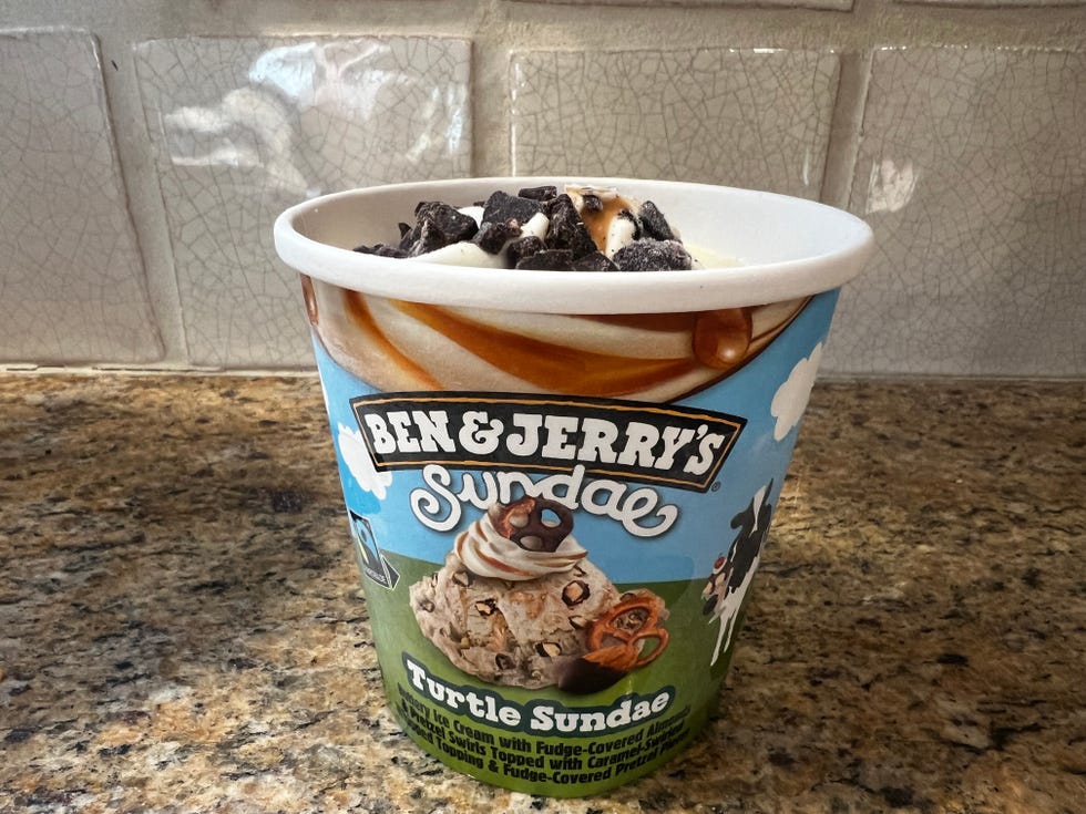 ben and jerrys turtle sundae pint