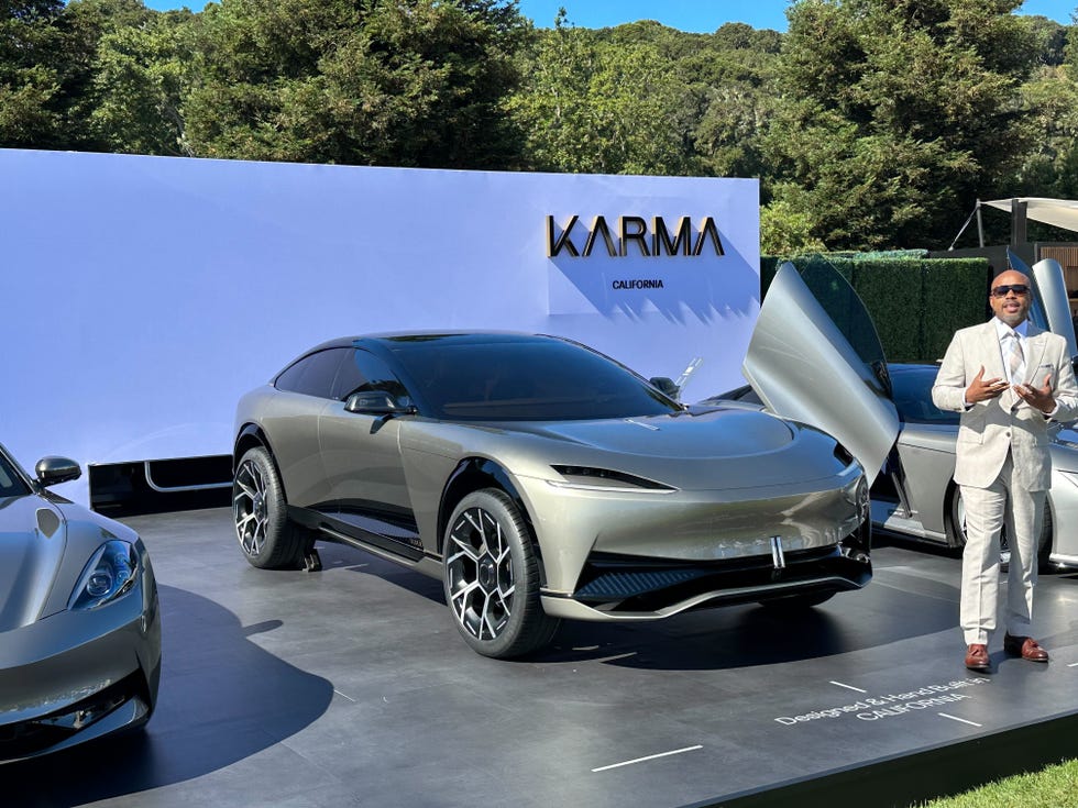 karma automotive at pebble beach 2024