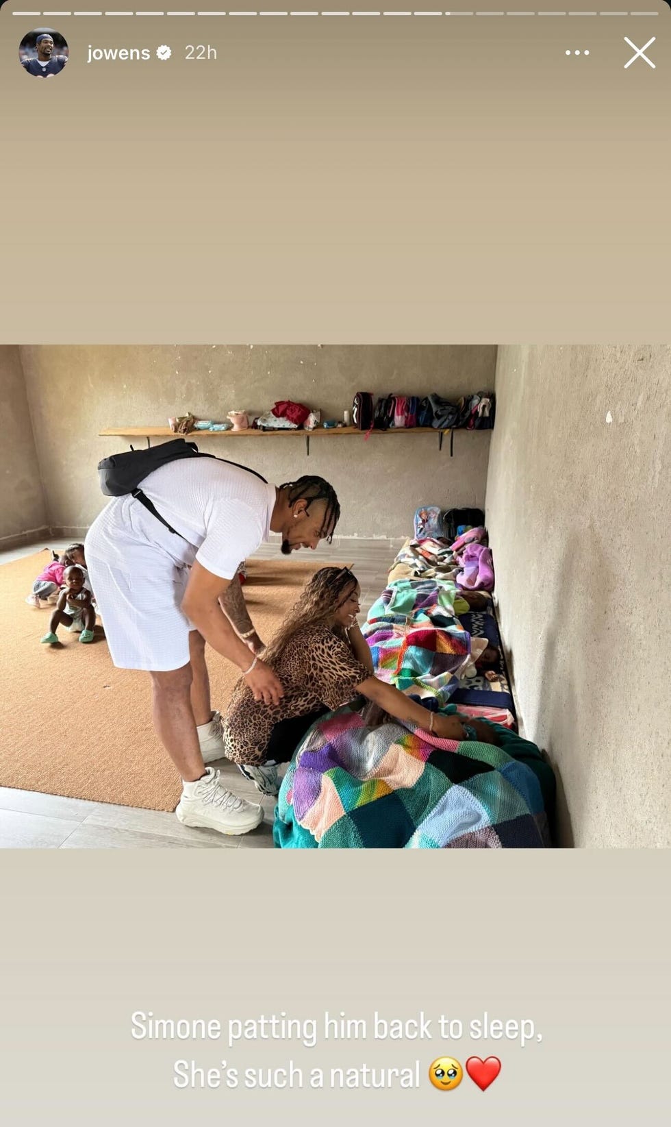 Luna di miele di Simone Biles e Jonathan Owens in Sudafrica