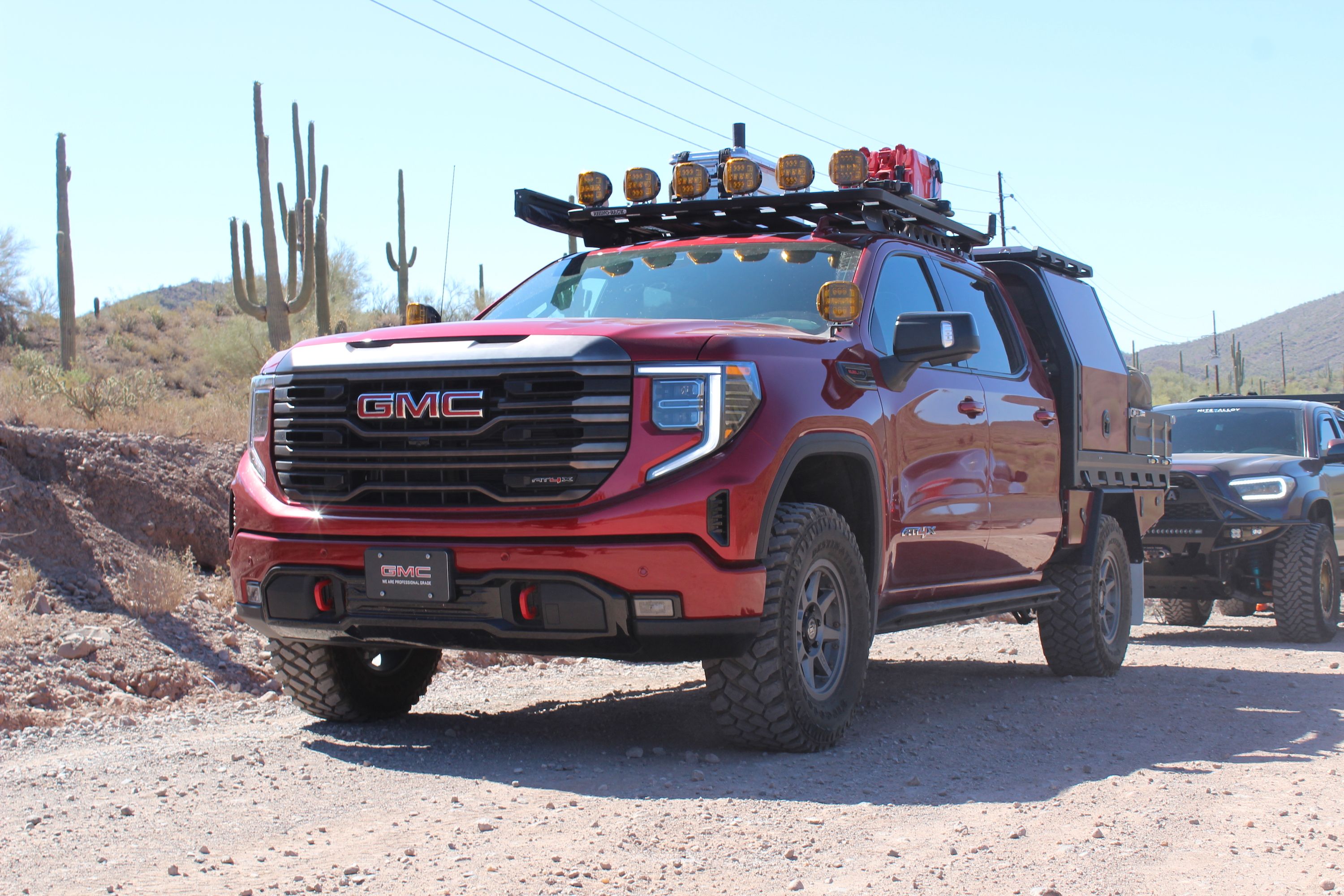 Gmc sierra deals at4 roof rack