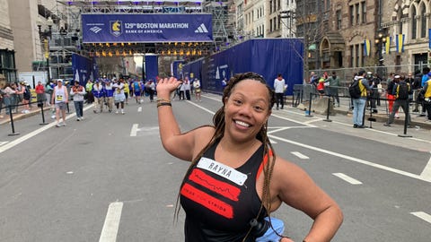 rayna burke, 2025 boston marathon