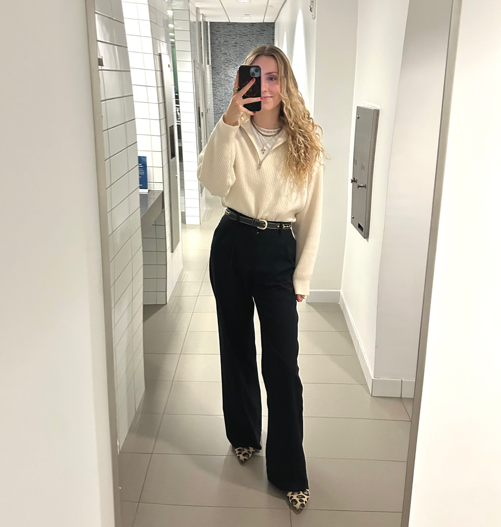 quince cashmere fisherman sweater review