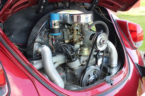 1971 vw super beetle 1600cc engine