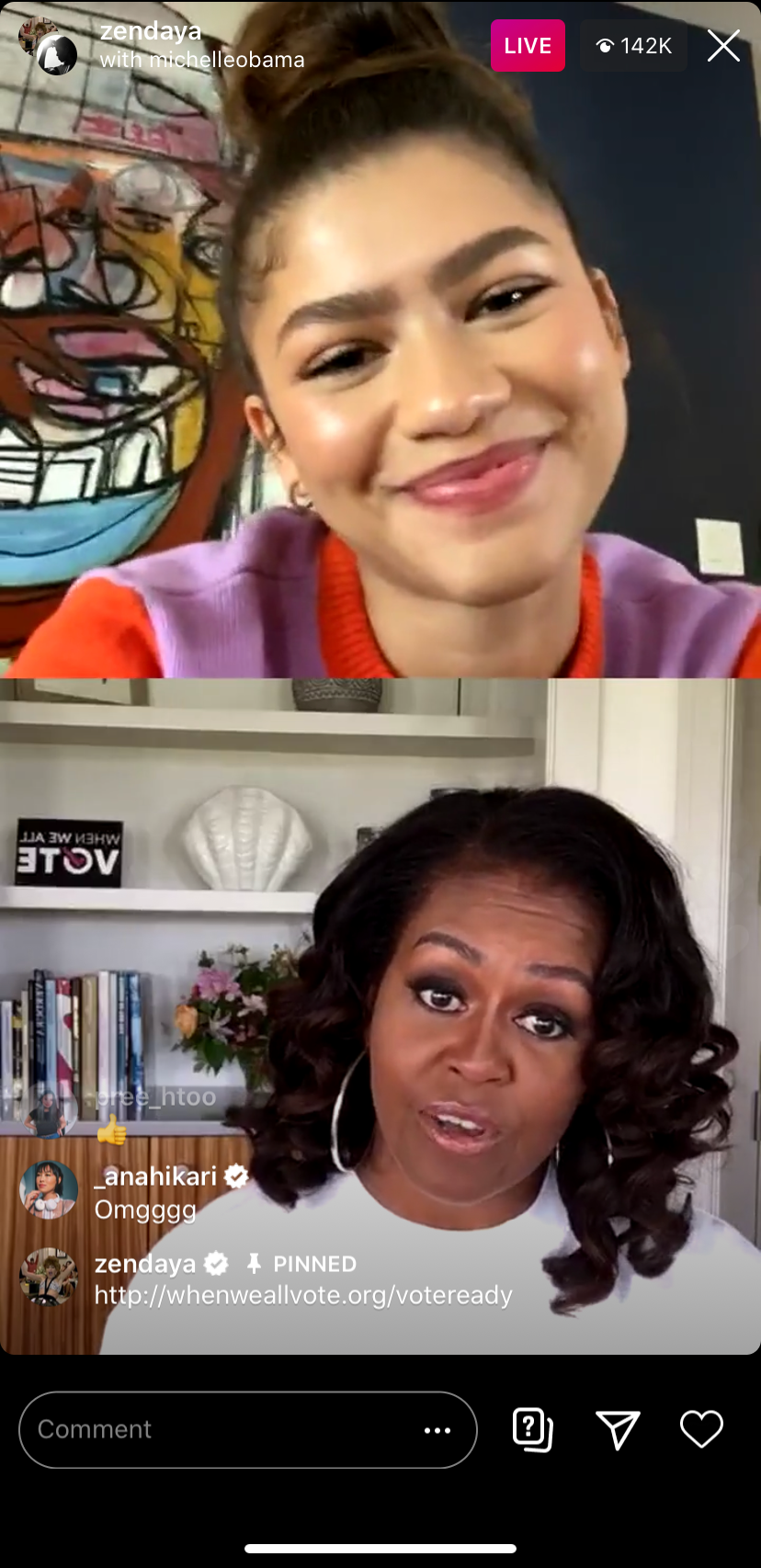 Michelle Obama and Zendaya On Voting, Euphoria, And Protests