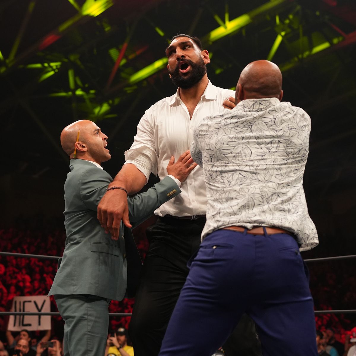 Who is new AEW wrestler Satnam Singh?