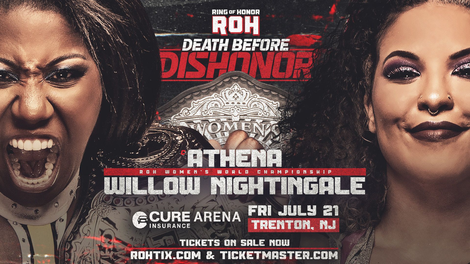 Ring Of Honor Death Before Dishonor— Match Card, Date, Start Time And ...