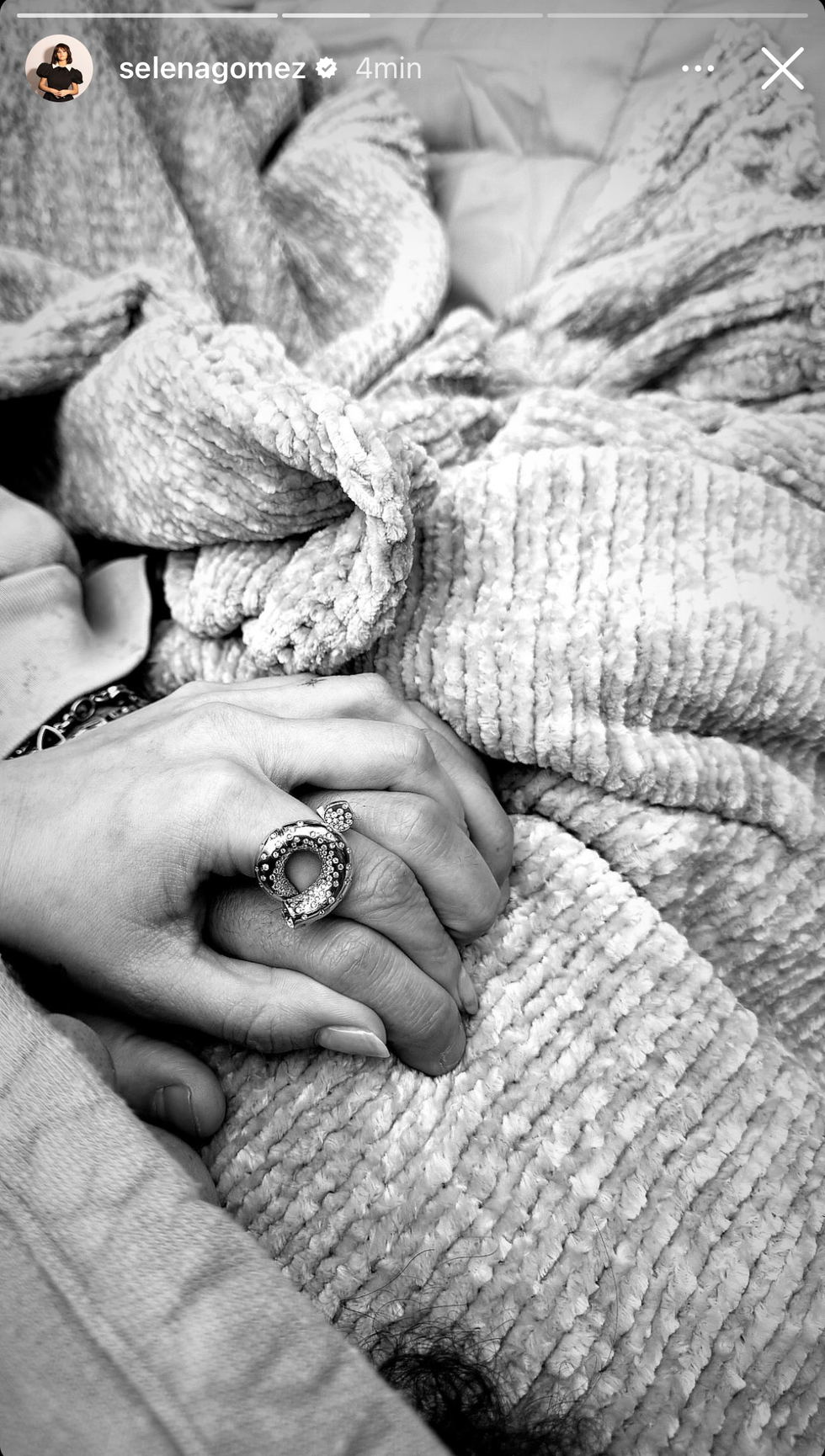 Selena Gomez Posts Timely Ring Photo With Benny Blanco selena-gomez-posts-timely-ring-photo-with-benny-blanco