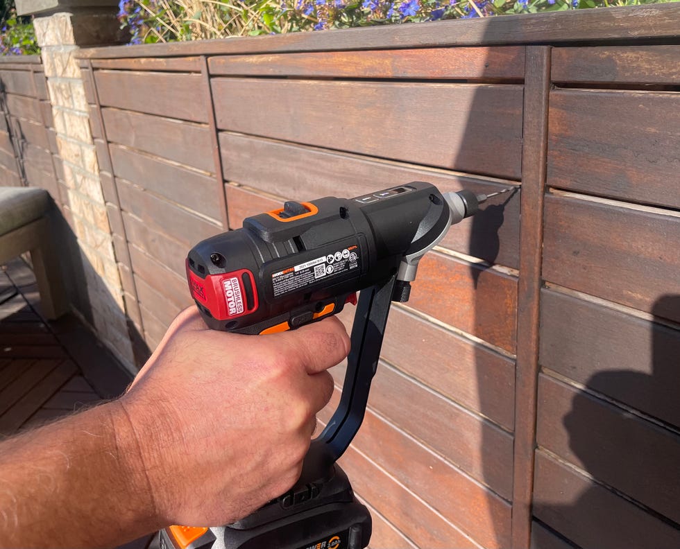 a cordless drill from word during testing