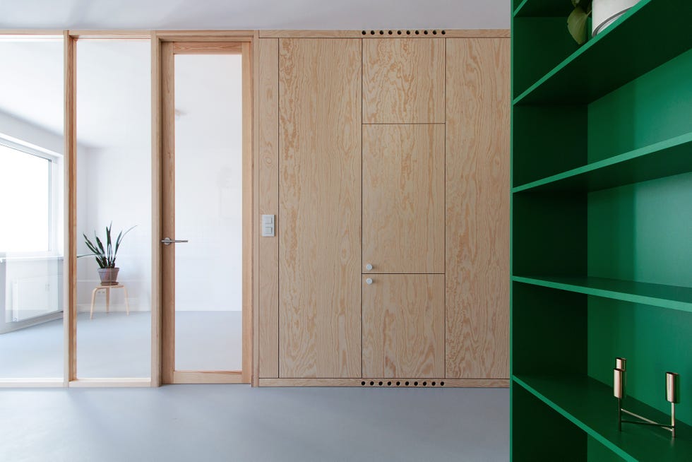 un apartamento de 40 m2 con muchas ideas para organizar el espacio