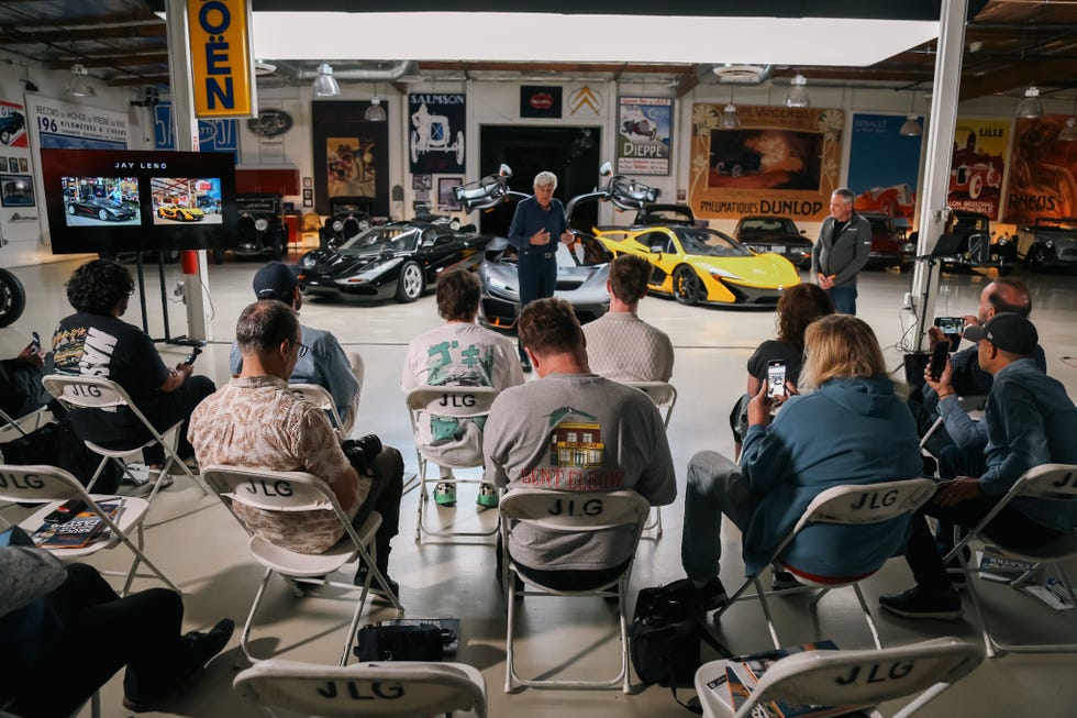 mclaren w1 jay lenos garage