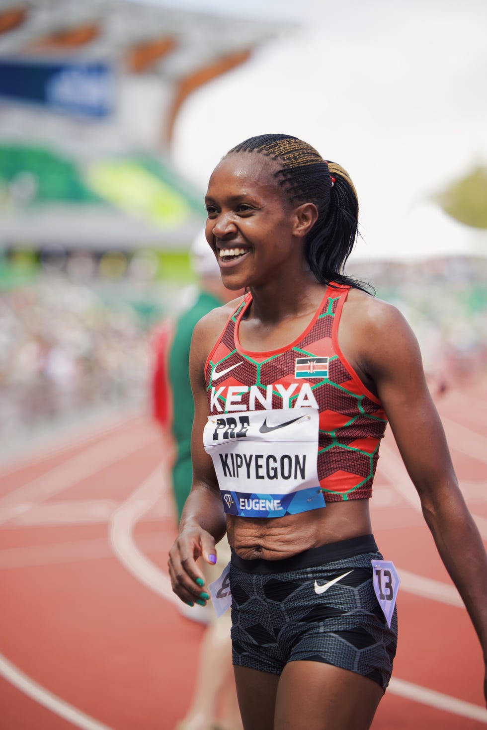 faith kipyegon, cómo volvió de su embarazo para volver a ser campeona olímpica de 1500 metros