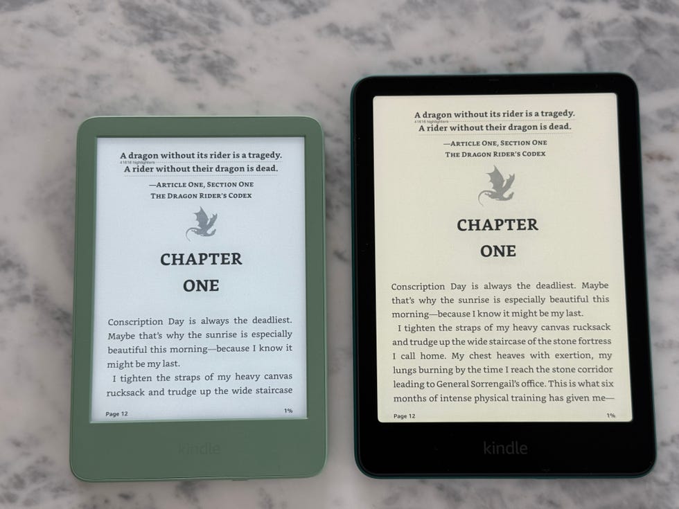 amazon kindle vs kindle paperwhite