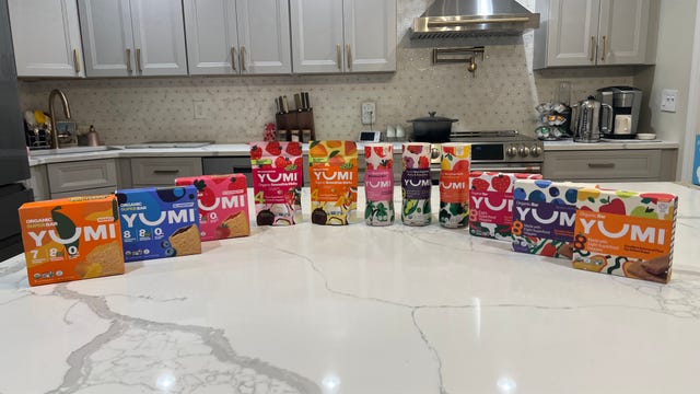 full yumi product line in sassos' kitchen