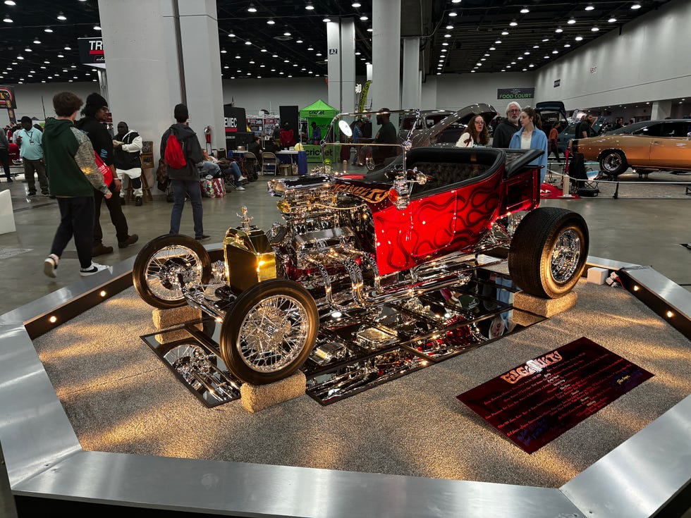 1953 Chevy Corvette TwelveAir Wins 2024 Ridler Award at Autorama