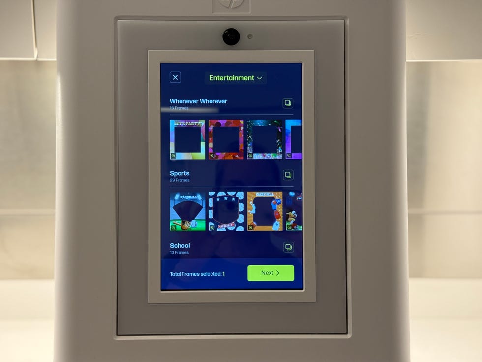 hp sprocket photobooth frames