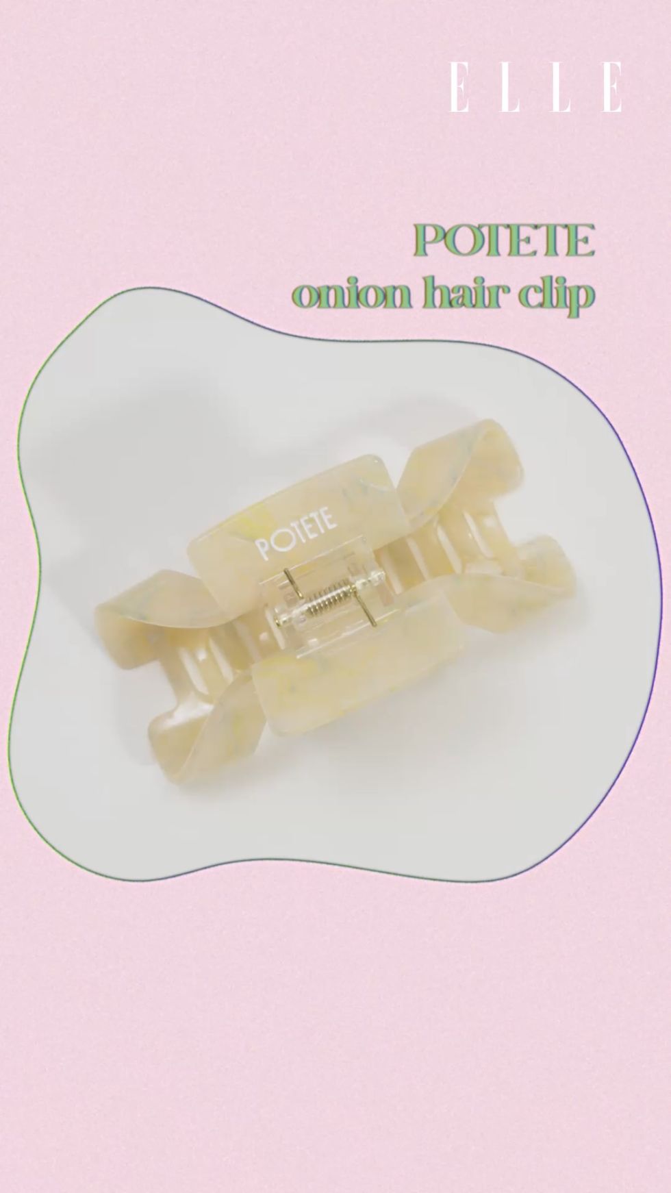 「potete」onion hair clip