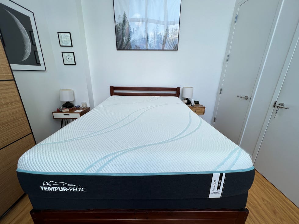 a pro adapt mattress from tempur pedic in a bedroom setup