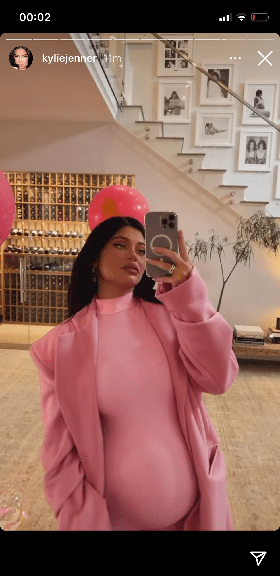 Kylie Jenner hosts a pink party to celebrate Kylie Cosmetics