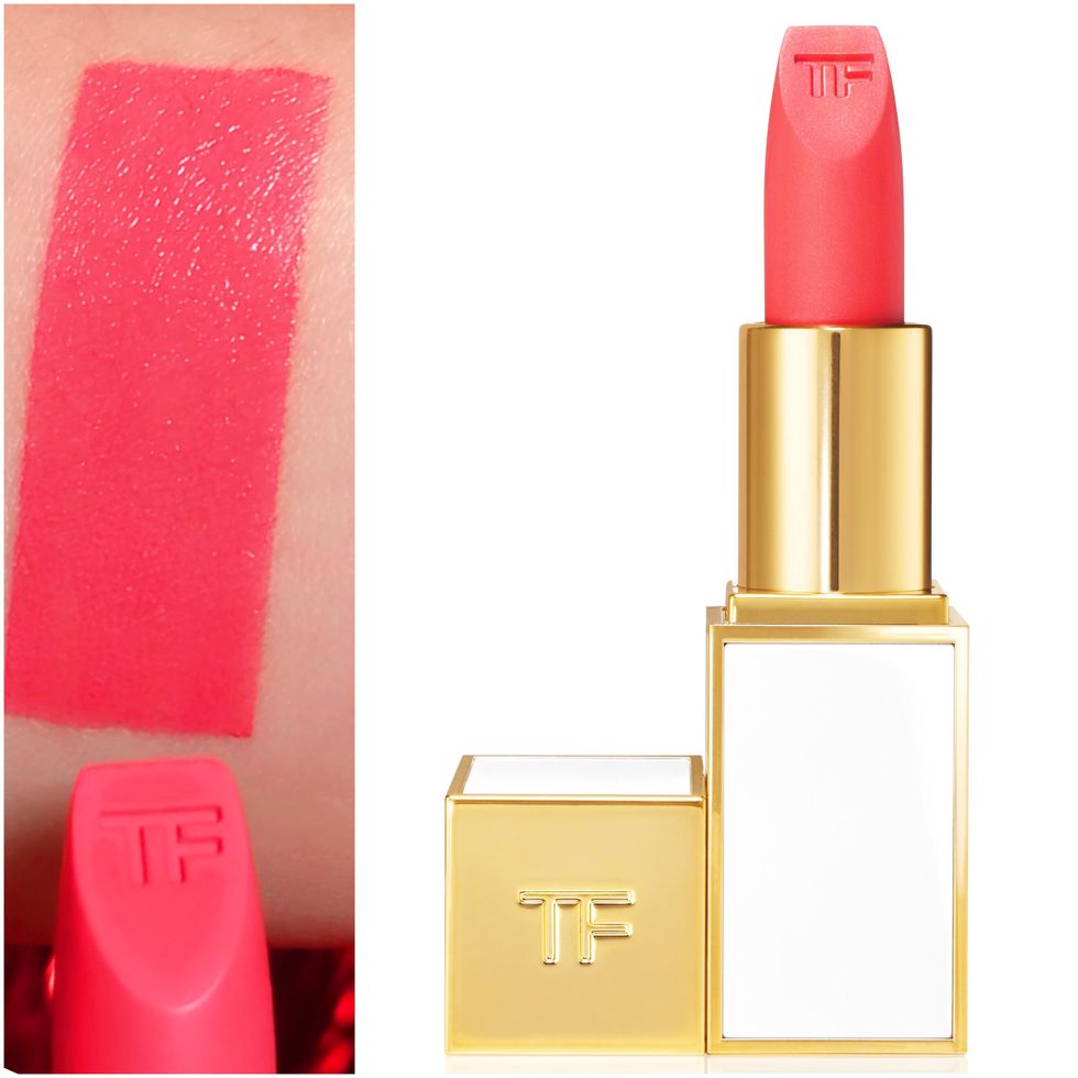 Lipstick, Pink, Cosmetics, Red, Beauty, Orange, Tints and shades, Lip, Liquid, Material property, 