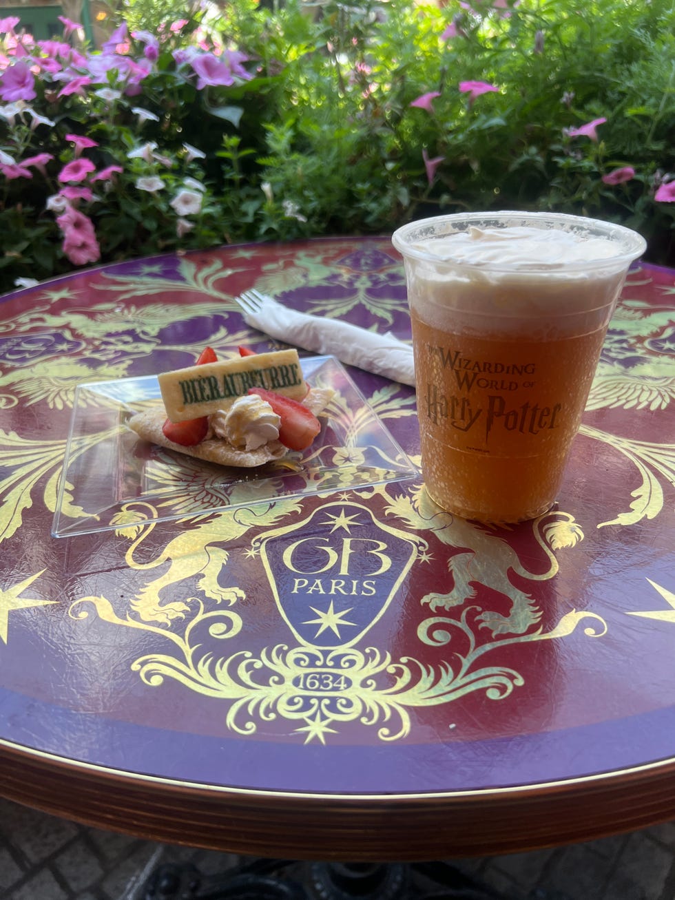 butterbeer at harry potter