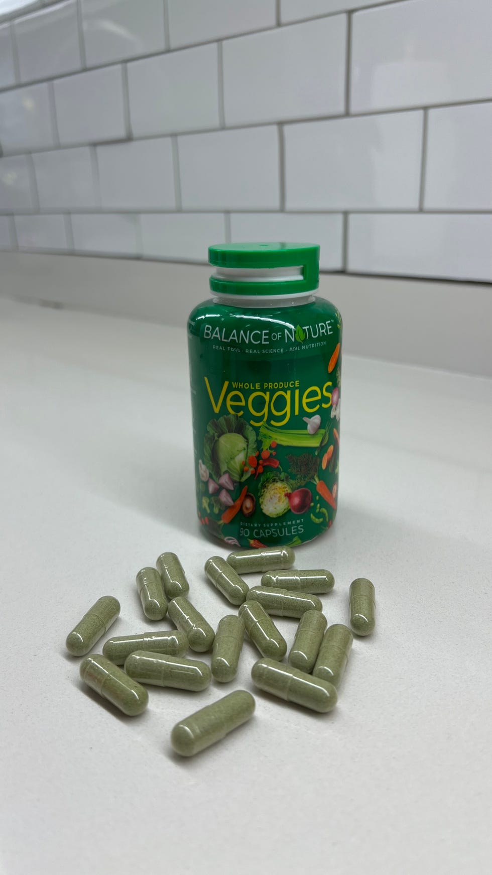 balance of nature veggies supplement