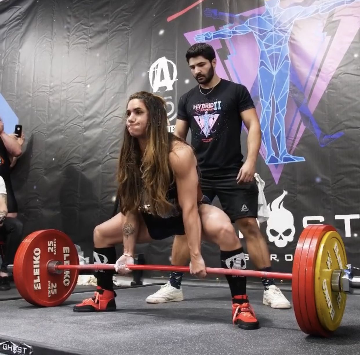 247.5 kg Deadlift at 56.6 kg Bodyweight by Steffi Cohen!