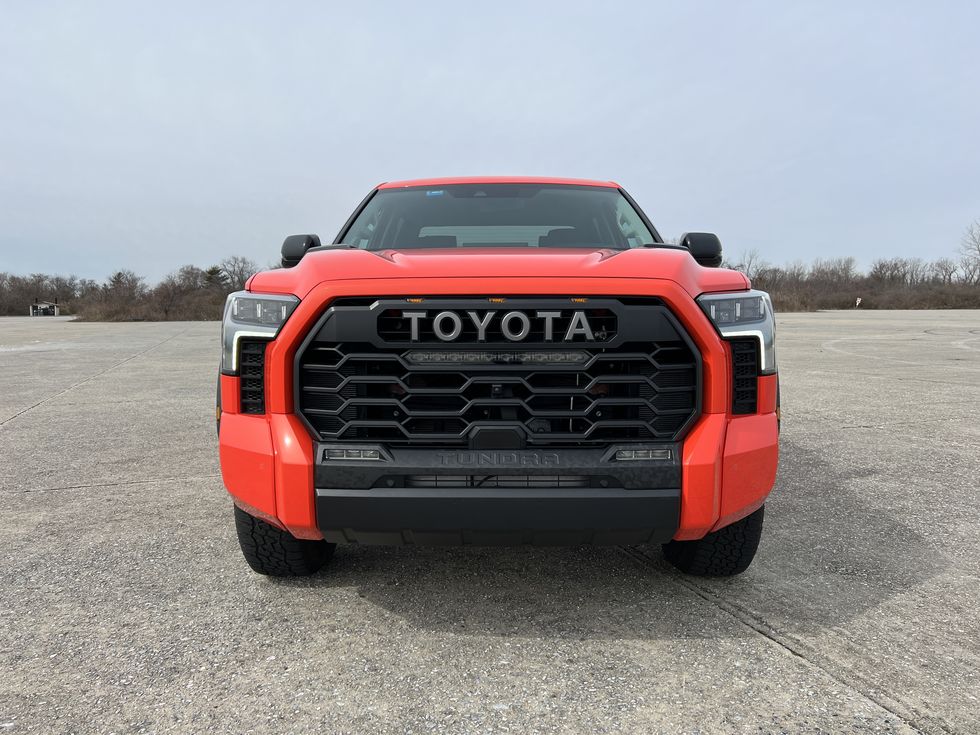 2023 toyota tundra trd pro i force max front