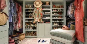 Closet, Room, Furniture, Wardrobe, Shelf, Shelving, Cupboard, Interior design, Building, Home, 