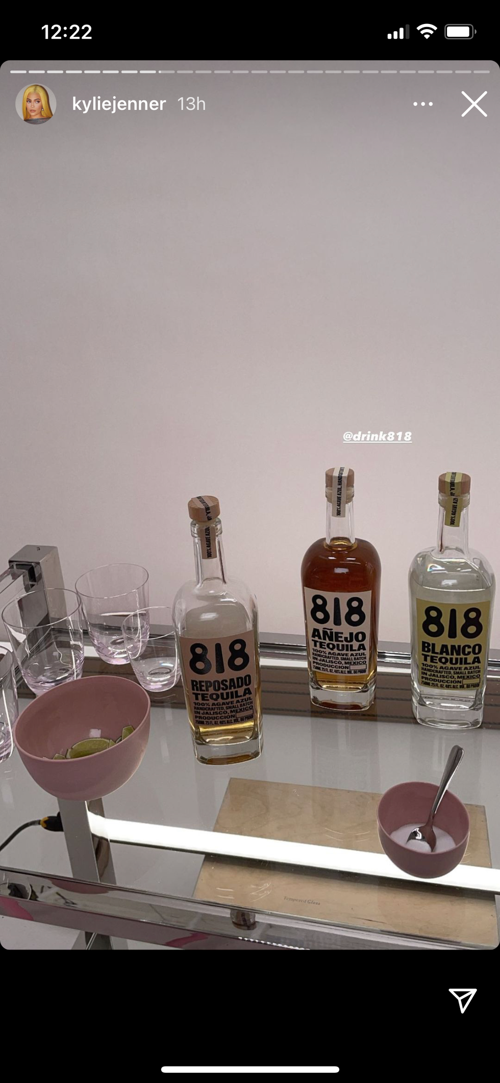 kendall jenner's tequila