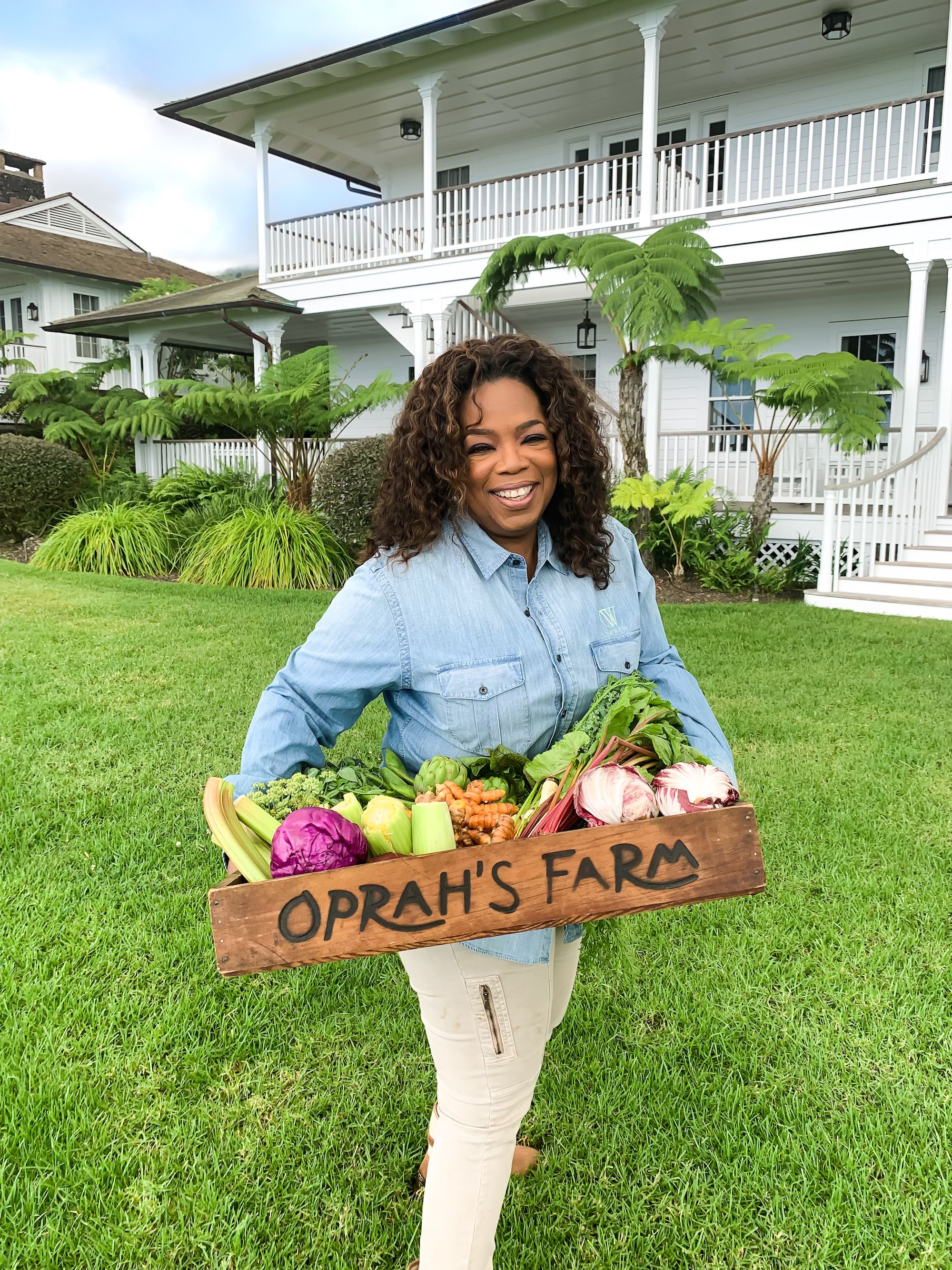 Take a Sneak Peek at Oprah's Hawaii Garden Bounty