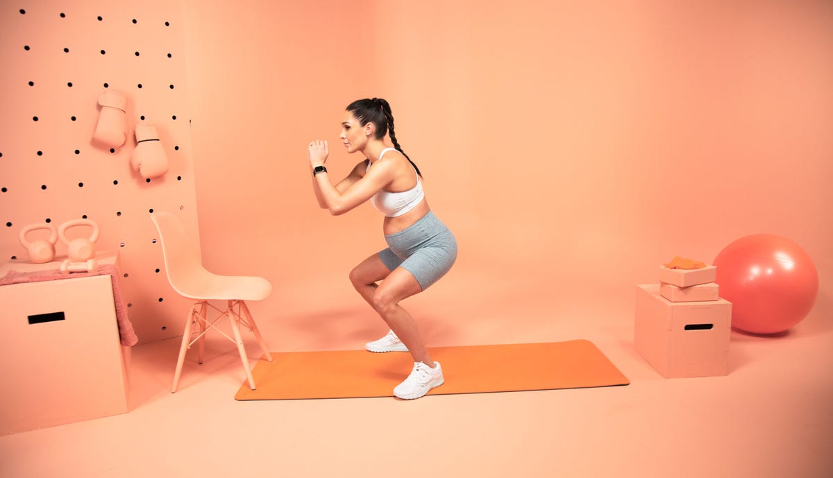 Watch Kayla Itsines' No-Equipment Pregnancy Workout Video