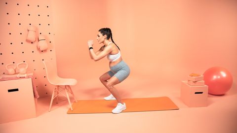 preview for No-Equipment Pregnancy Workout with Kayla Itsines | Transformations