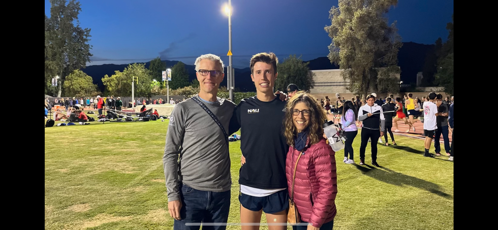 nico young with parents