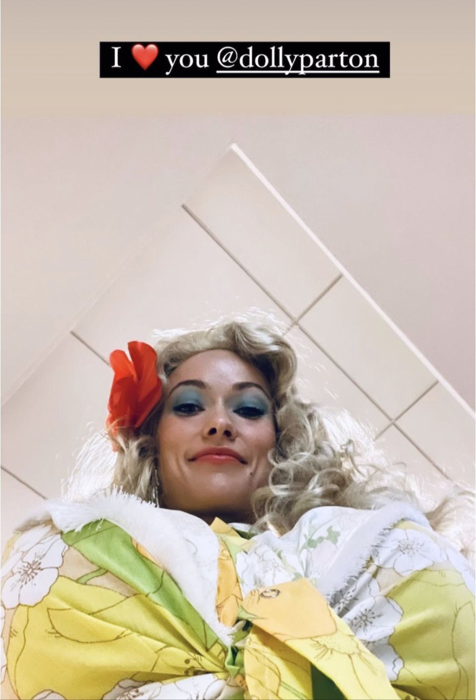 Olivia Wilde Flaunts Abs In A Dolly Parton Halloween Costume On IG