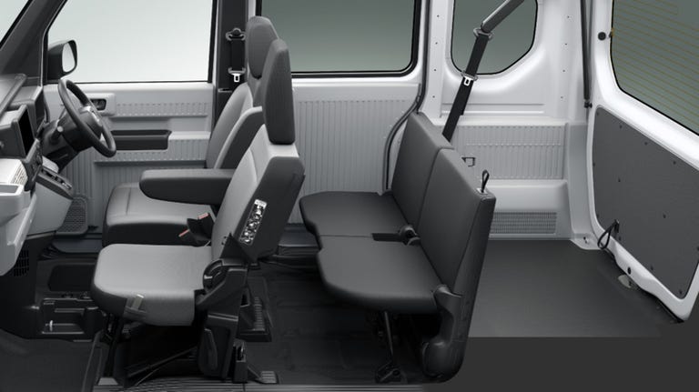 Honda N-VAN e interior