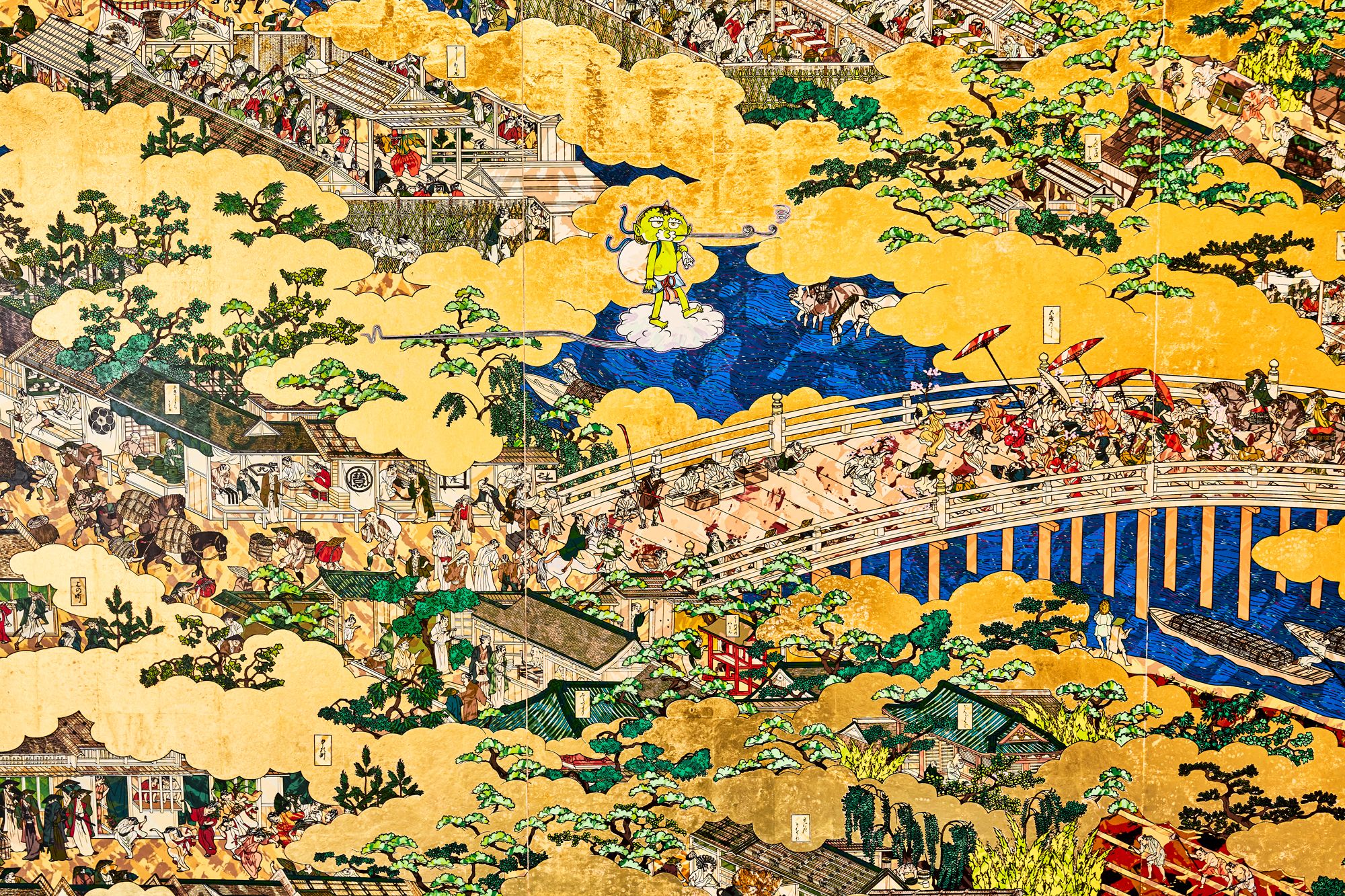 京都と対峙した大規模展『村上隆 もののけ 京都』が開催中