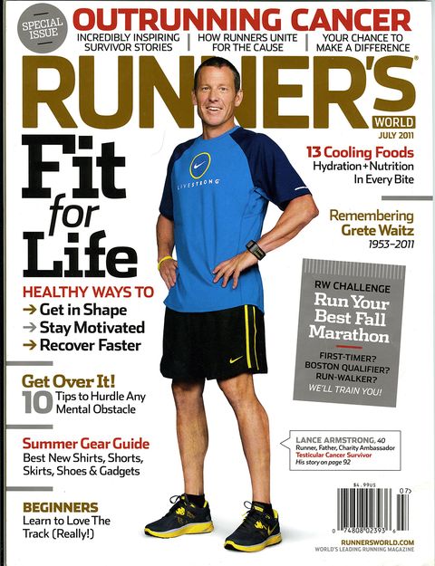 Lance Armstrong, July 2011