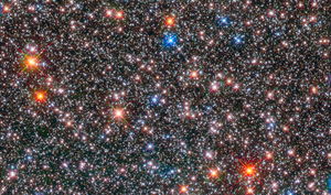an image of stars taken by the hubble space telescope