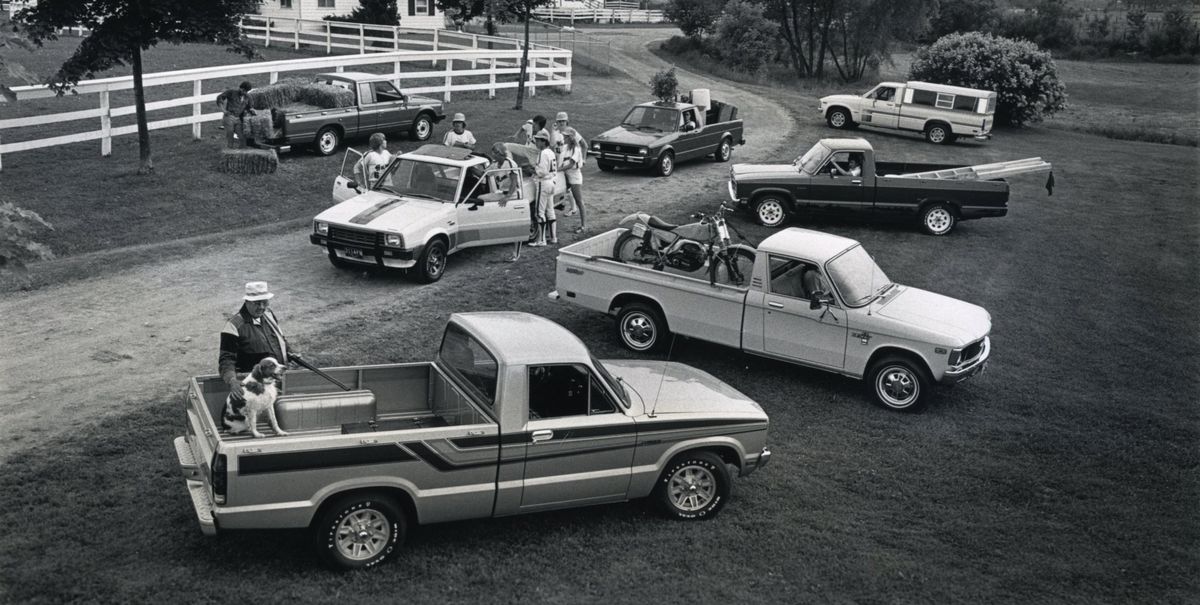  Ver fotos de la prueba de comparación de mini camionetas de 1980