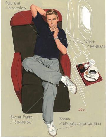 a person sitting on a couch