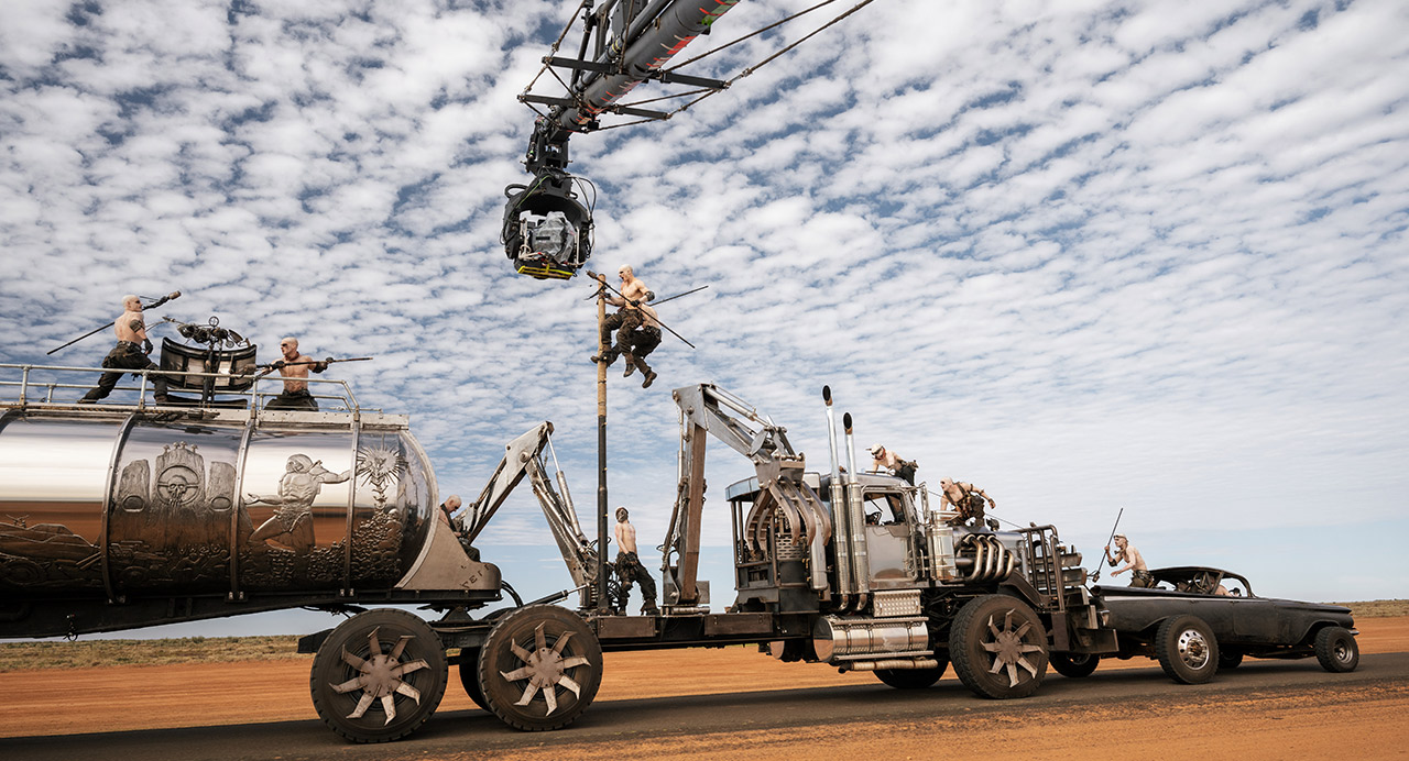 action scene from mad max furiosa