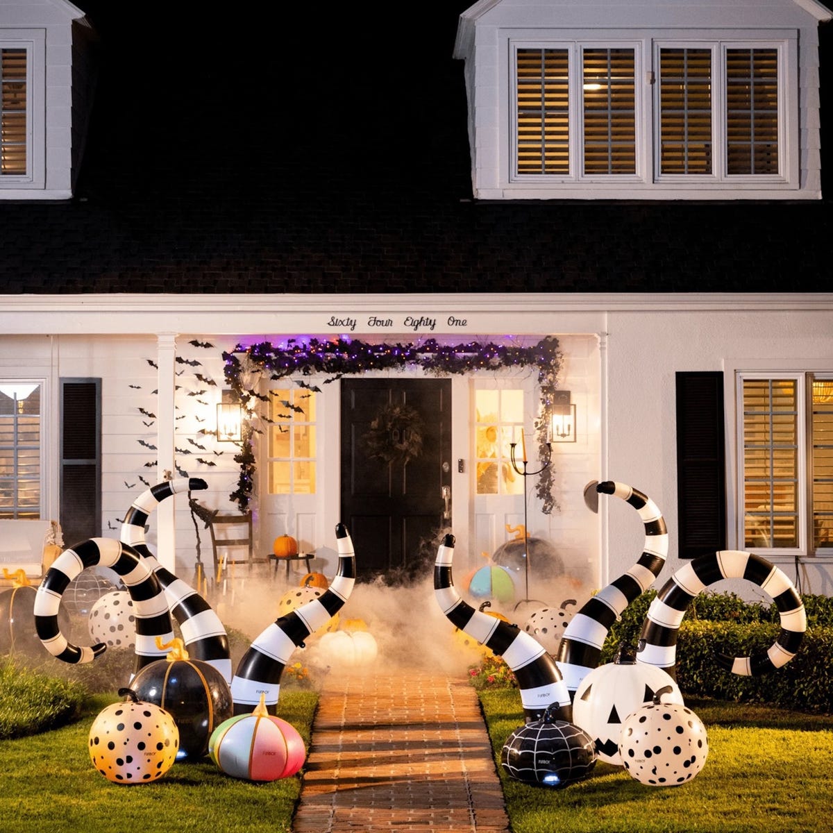 Stylish viral Halloween inflatables for outdoor decor