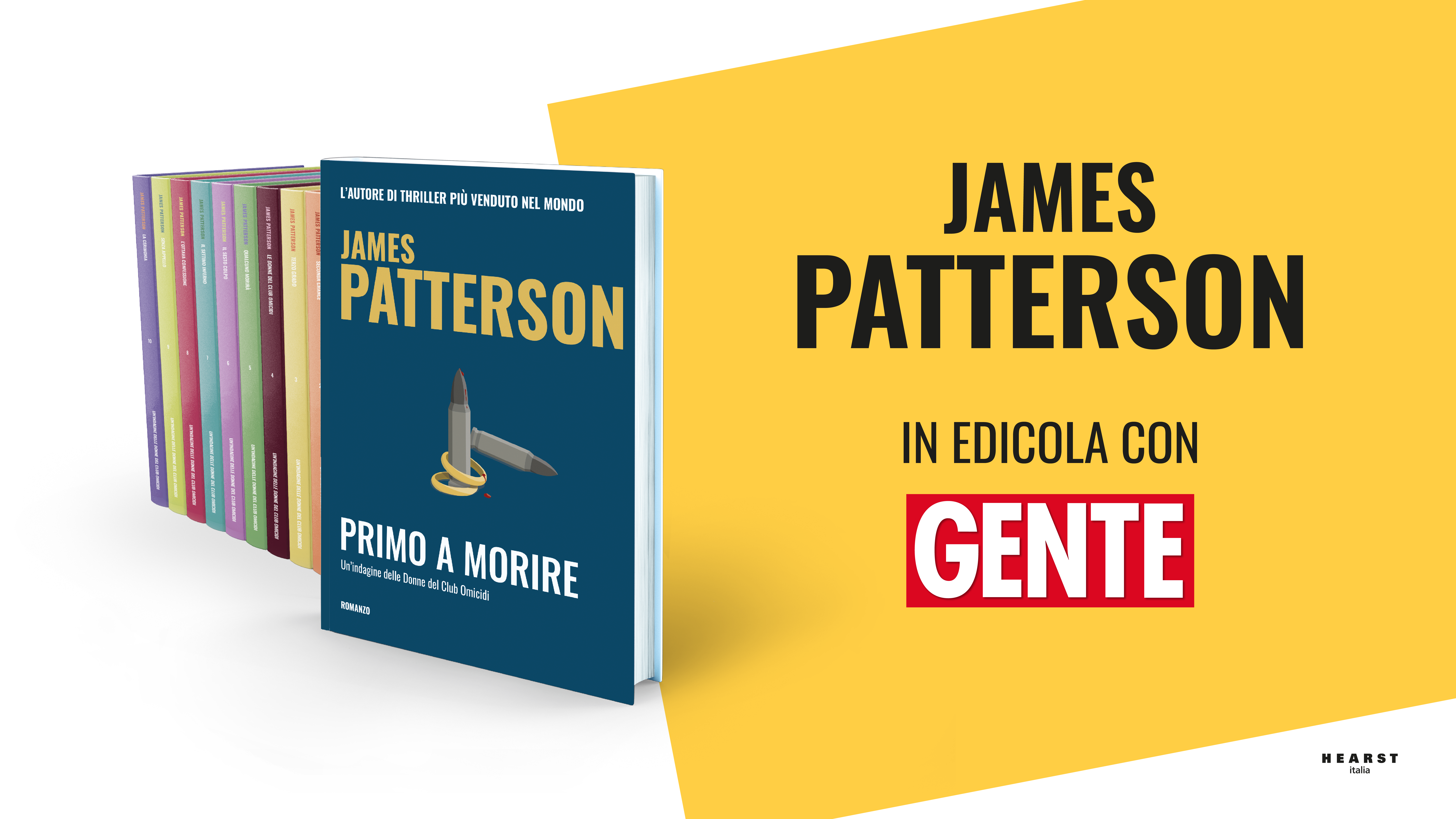 James Patterson: i libri in edicola con Gente