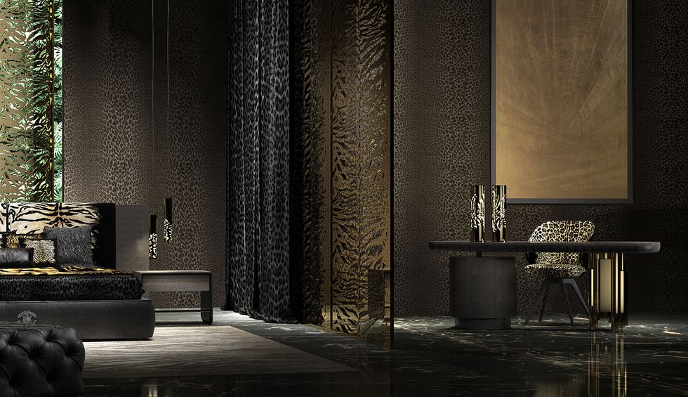 Wild Suite, the new 2021 collection by Roberto Cavalli Home Interiors