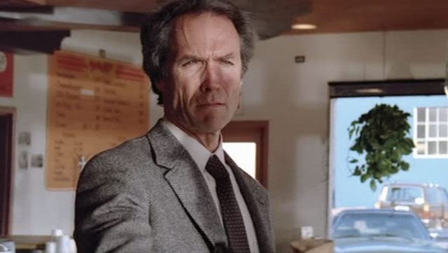 impacto súbito 1983, con clint eastwood