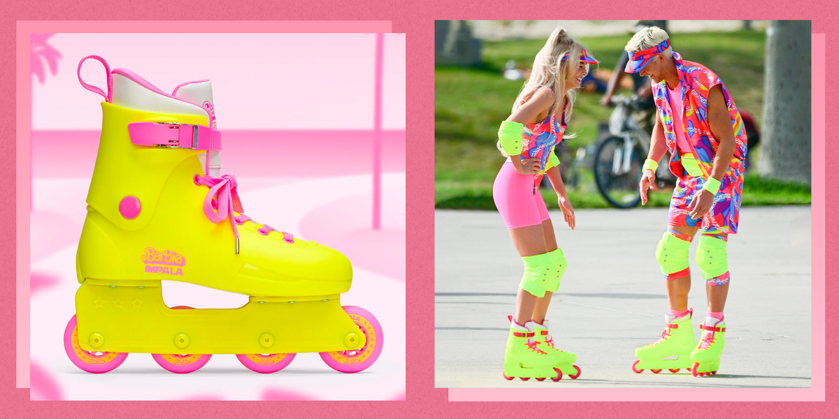 Where to Buy the Iconic Neon Yellow Barbie Rollerblades From the Movie ...