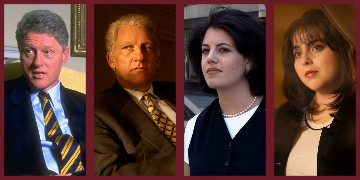 'American Crime Story: Impeachment' Cast vs. Their Real Life People - How Many Episodes Of American Crime Story Impeachment