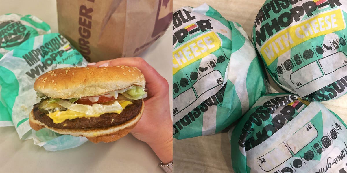 preview for Watch A Blind Taste Test Of Burger King's Impossible Whopper Vs. The Original Whopper