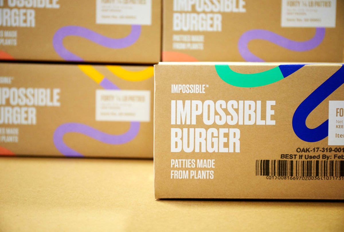 You Can Now Buy Impossible Burgers At Grocery Stores