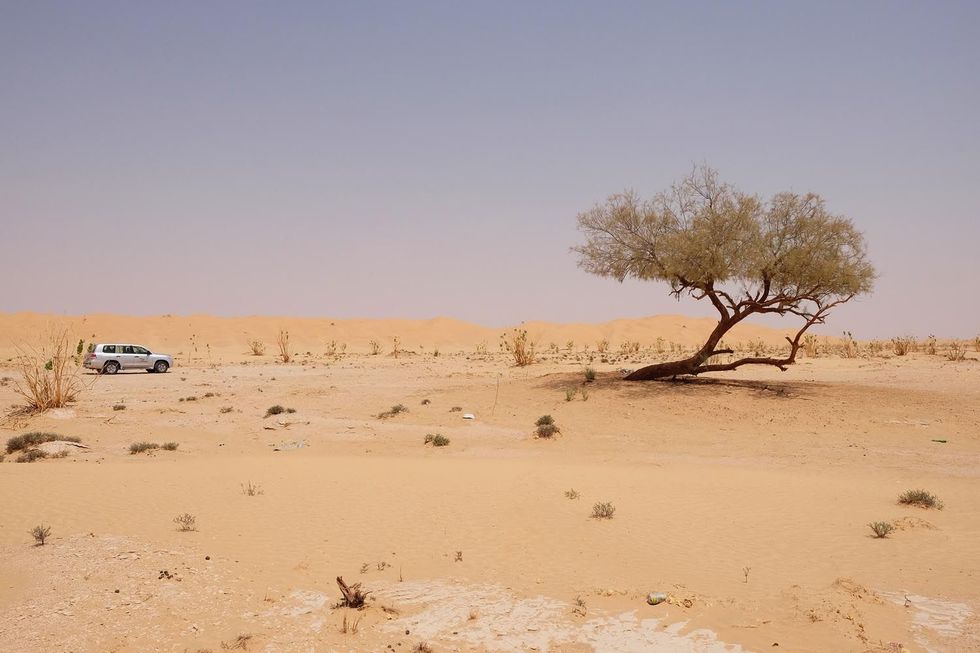 De ArRub alKhali een van de grootste en droogste woestijnen ter wereld